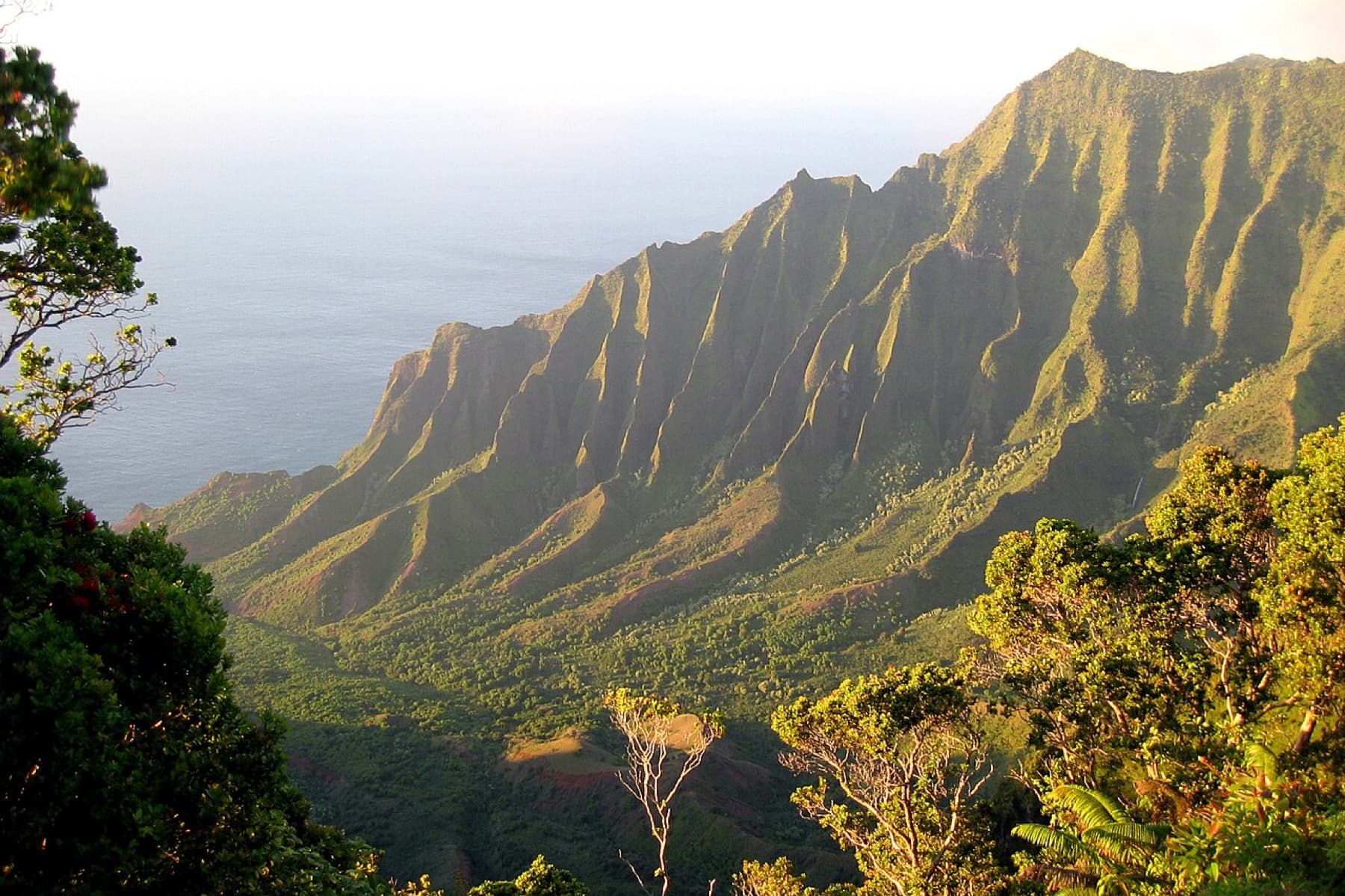 Kalalau Valley on the Na Pali Coast of Kauai