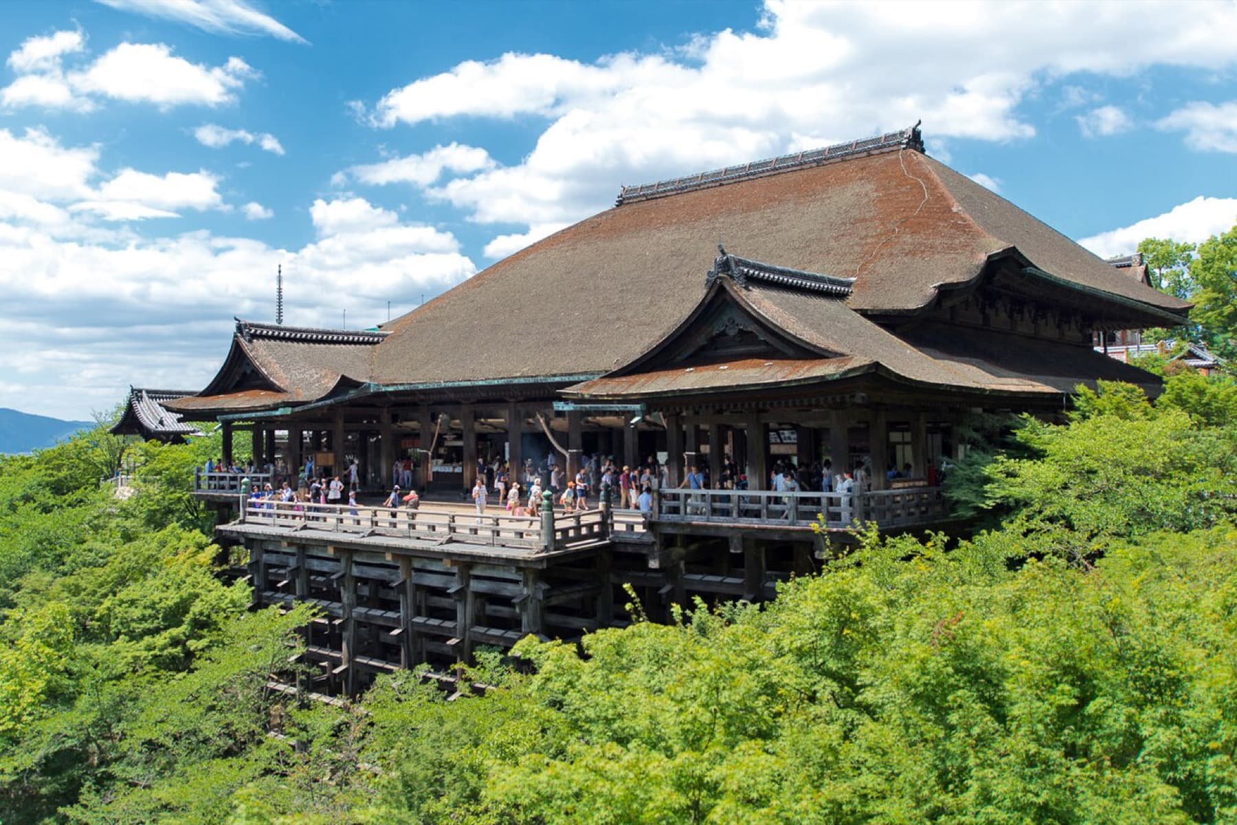 Kiyomizudera temple in Kyoto