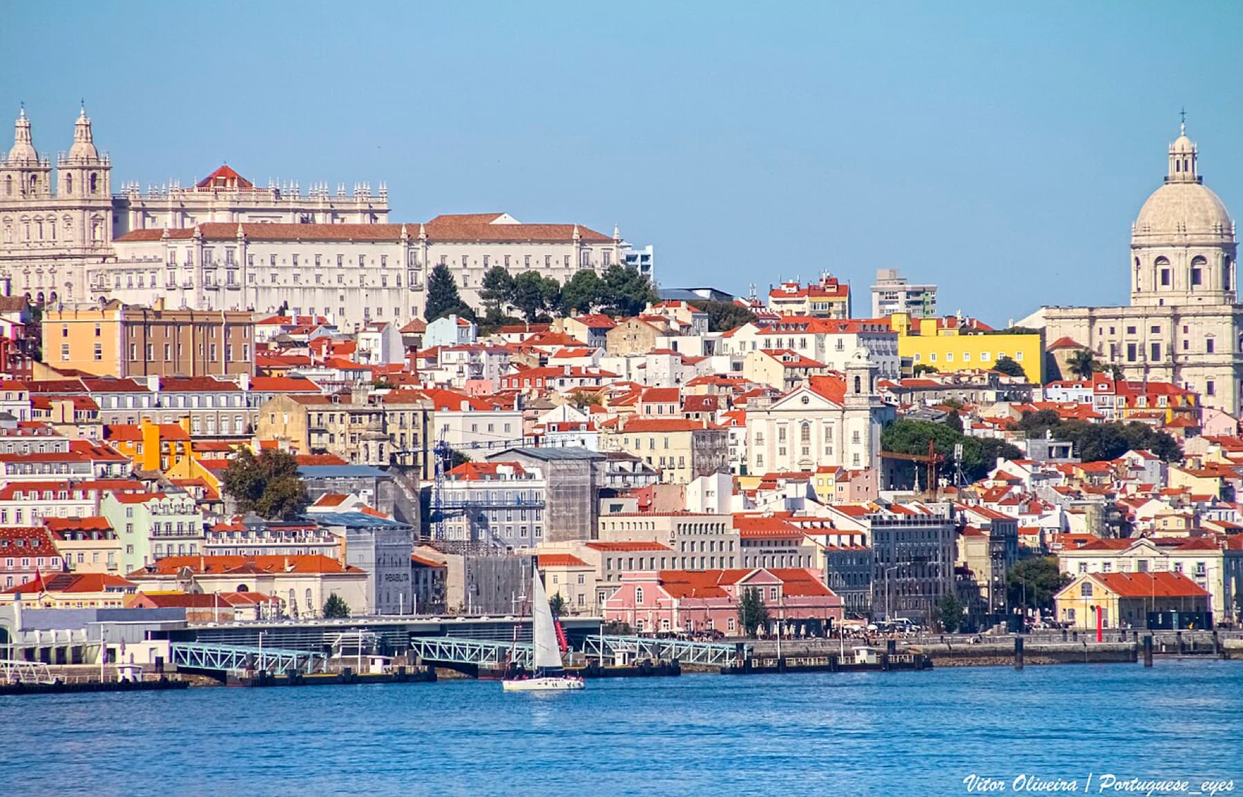 Lisbon cityscape in Portugal