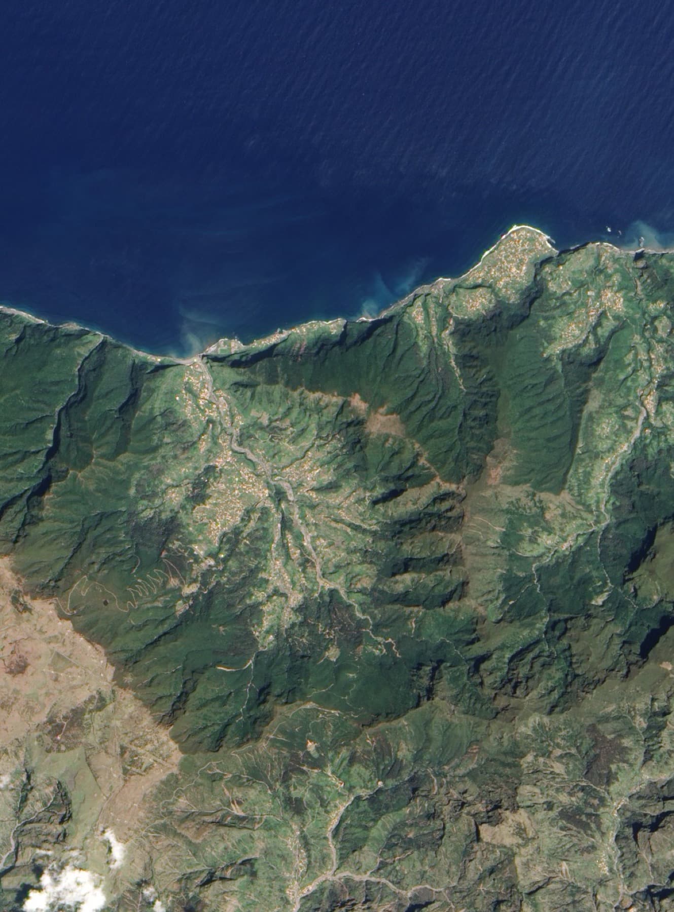 Madeira Island in the Atlantic Ocean