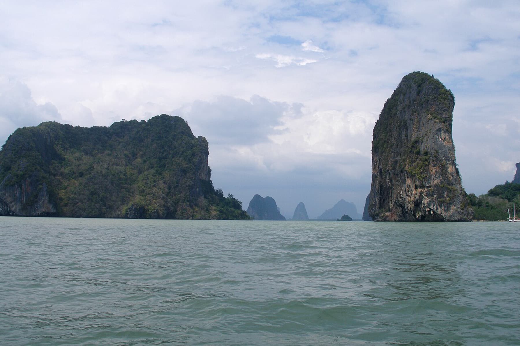 Karst islands in Phang Nga Bay, Thailand