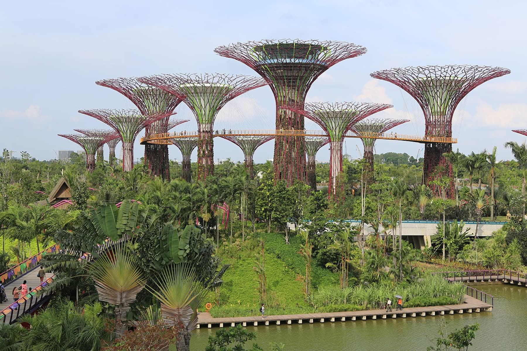 Supertree Grove at Gardens by the Bay in Singapore